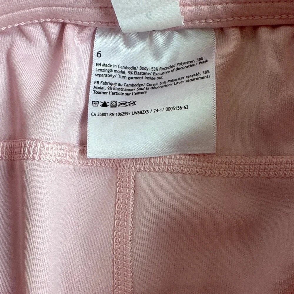 Lululemon Softstreme High-Rise Straight-Leg Cropped Strawberry Milkshake Size 6 - Picture 9 of 14